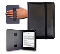 Étui pour eReader eBook de 6" - Woxter, Tagus, BQ, Energy, SPC, Sony, Inves, Papyre, Wolder, Nolim - 6" universel - élastique (Noir)