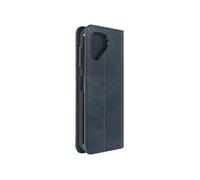 Etui pour Fairphone 5 Clapet Portefeuille Motif Damier Bleu nuit