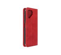 Etui pour Fairphone 5 Clapet Portefeuille Motif Damier Collection Geo Rouge