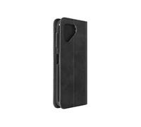Étui pour Fairphone 5 Portefeuille Motif Damier Collection Geo Noir