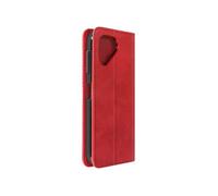 Étui pour Fairphone 5 Clapet Portefeuille Motif Damier Collection Geo Rouge