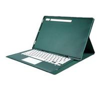 Étui pour FLOODKING Samsung Galaxy Tab S9 Ultra Clavier Bluetooth Détachable, Vert foncé G