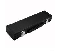 Étui pour flûte, 16 trous, housse en bois portable, protection en cuir PU, design compact et léger pour les musiciens de voyage