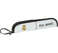 Etui pour flûte Real Madrid C.F. Blanc Gris 37 x 8 x 2 cm