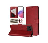 Etui pour FOXDOCK ASUS Zenfone 11 Ultra RFID Blocking Premium Synthetic en cuir synthétique Case de portefeuille avec couverture de couverture de