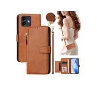 Etui pour FOXDOCK Cubot Note 40 éclair haut de gamme portefeuille multifonction avec fermeture magnétiquedragonne amovible et long cordon,compatible