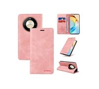 Etui pour FOXDOCK Honor Magic 6 Lite RFID Blocking Flip Book Pliant Wallet Cuir avec porte-carte et couvercle de la kickstand compatible avec Honor