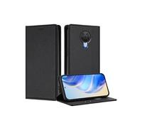 Etui pour FOXDOCK Nokia 6.3/G20/G10 Ferme de fermeture magnétique Slim RFID Blocking Wallef Téléphone avec des emplacements de carte compatibles avec