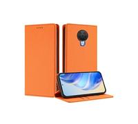 Etui pour FOXDOCK Nokia 6.3/G20/G10 Ferme de fermeture magnétique Slim RFID Blocking Wallef Téléphone avec des emplacements de carte compatibles avec