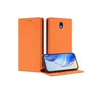 Etui pour FOXDOCK Nokia C01 Plus/C1 2nd Edition Ferme de fermeture magnétique Slim RFID Blocking Wallef Téléphone avec des emplacements de carte