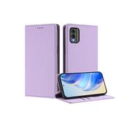 Etui pour FOXDOCK Nokia C32 Ferme de fermeture magnétique Slim RFID Blocking Wallef Téléphone avec des emplacements de carte compatibles avec Nokia