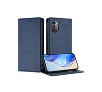 Etui pour FOXDOCK Nokia G11 4G/G21 4G Ferme de fermeture magnétique Slim RFID Blocking Wallef Téléphone avec des emplacements de carte compatibles
