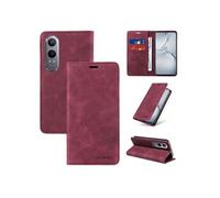 Etui pour FOXDOCK OnePlus Nord CE4 Lite RFID Blocking Flip Book Pliant Wallet Cuir avec porte-carte et couvercle de la kickstand compatible avec