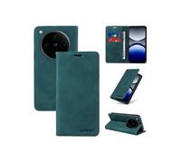 Etui pour FOXDOCK OPP0 Find X8 Pro RFID Blocking Flip Book Pliant Wallet Cuir avec porte-carte et couvercle de la kickstand compatible avec OPP0 Find