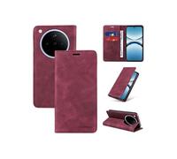 Etui pour FOXDOCK OPP0 Find X8 RFID Blocking Flip Book Pliant Wallet Cuir avec porte-carte et couvercle de la kickstand compatible avec OPP0 Find