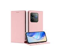 Etui pour FOXDOCK Realme GT 6 5G/GT 6T 5G Ferme de fermeture magnétique Slim RFID Blocking Wallef Téléphone avec des emplacements de carte