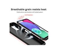 Etui pour FOXDOCK Samsung Galaxy A03S avec support de cycle rotatif, support de voiture magnétique et couvercle de caméra coulissante compatible avec