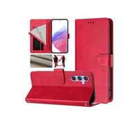 Etui pour FOXDOCK Samsung Galaxy A54 5G RFID Blocking Premium Synthetic en cuir synthétique Case de portefeuille avec couverture de couverture de