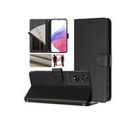 Etui pour FOXDOCK TCL 505 RFID Blocking Premium Synthetic en cuir synthétique Case de portefeuille avec couverture de couverture de cartes compatible