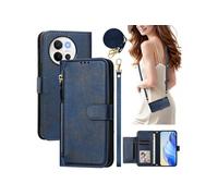 Etui pour FOXDOCK VIVO V40 Lite 5G/V30E éclair haut de gamme portefeuille multifonction avec fermeture magnétiquedragonne amovible et long