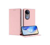 Etui pour FOXDOCK vivo V50 5G Ferme de fermeture magnétique Slim RFID Blocking Wallef Téléphone avec des emplacements de carte compatibles avec vivo