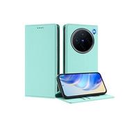 Etui pour FOXDOCK vivo X200 Ferme de fermeture magnétique Slim RFID Blocking Wallef Téléphone avec des emplacements de carte compatibles avec vivo