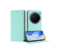 Etui pour FOXDOCK vivo X200 Pro Ferme de fermeture magnétique Slim RFID Blocking Wallef Téléphone avec des emplacements de carte compatibles avec