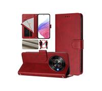 Etui pour FOXDOCK ZTE Nubia Focus 5G RFID Blocking Premium Synthetic en cuir synthétique Case de portefeuille avec couverture de couverture de cartes