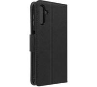 Etui pour Samsung Galaxy A13 5G et A04s Portefeuille Collection Fancy Style Noir Noir
