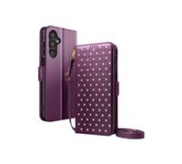 Avizar Étui pour Galaxy A16 / A26 / A17 Anti-RFID avec Bandoulière et Dragonne