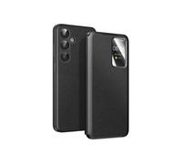 Etui pour Galaxy A17 avec Fenêtre Smart View et Porte-carte Noir