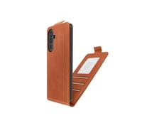 Avizar Étui pour Galaxy A17 Clapet Vertical avec Chaîne Bandoulière Métallique