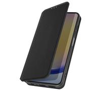 Étui pour Galaxy A25 Porte-carte Support Vidéo Clapet Magnétique Noir