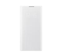 Étui pour Galaxy Note10 Folio LED Modèle View Cover avec Porte-cartes Samsung Blanc