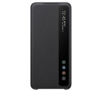 Étui pour Galaxy S20 Modèle Smart Clear View avec Fenêtre Tactile Interactive Noir