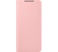 Étui pour Galaxy S21 Plus 5G Folio LED Modèle View Cover avec Porte-cartes, Rose