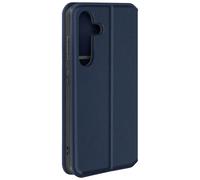 Étui pour Galaxy S24 Plus Porte-carte Support Vidéo Clapet Magnétique Bleu nuit