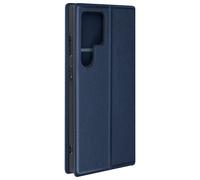 Avizar Étui pour Galaxy S24 Ultra Porte-carte Support Vidéo Clapet Magnétique