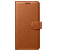Étui Folio pour Galaxy S26 Plus avec Fonction Support et Languette Magnétique Zanaé Marron