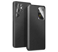 Étui pour Galaxy S26 Ultra avec Fenêtre Smart View et Porte-carte Noir