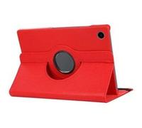 Étui pour Galaxy Tab A8 10.5" Folio Rotatif 360° avec Fonction Support Partel Rouge Rouge G