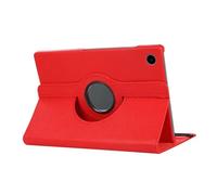 Étui pour Galaxy Tab A8 10.5 Folio Rotatif 360° avec Fonction Support Rouge