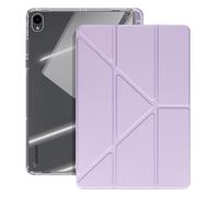 Étui pour Galaxy Tab S11 avec Fonction Support Modulable Design Origami Violet