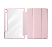 Étui pour Galaxy Tab S9 FE Support Clavier Vidéo Toby Dux Ducis Rose