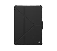 Nillkin Étui pour Samsung Galaxy Tab S9 Plus – Bumper Pro cuir, Camshield, Multi-angle, Noir