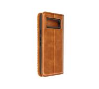 Étui pour Google Pixel 8 Clapet Portefeuille Motif Damier Collection Geo Marron