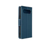 Etui pour Google Pixel 8 Portefeuille Anti-RFID Clapet Support Bleu