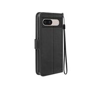 Etui pour Google Pixel 8A Portefeuille Fonction Support avec Dragonne Noir