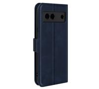 Étui pour Google Pixel 8a Portefeuille Fonction Support Vidéo Bleu nuit