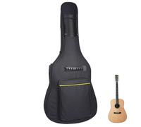 ÉTui Pour Guitare 41 Pouces Sac de Guitare Acoustique Souple Avec 2 Poches Rembourrage de 5 Mm D'éPaisseur éTui éLectrique RéSistant à L'Eau Sac Classique Basse
